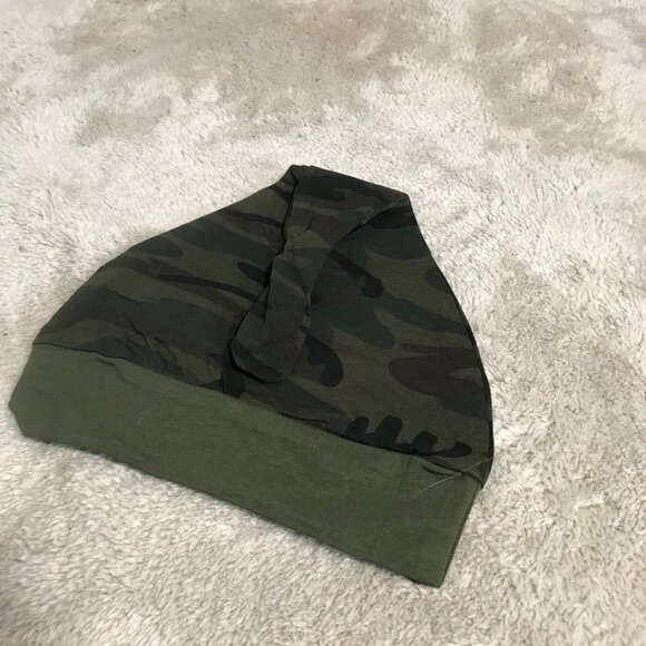 Daddys Boy Baby Boys Camo Set With Hat 3-6 Months Long Sleeve Army Green - Picture 11 of 13